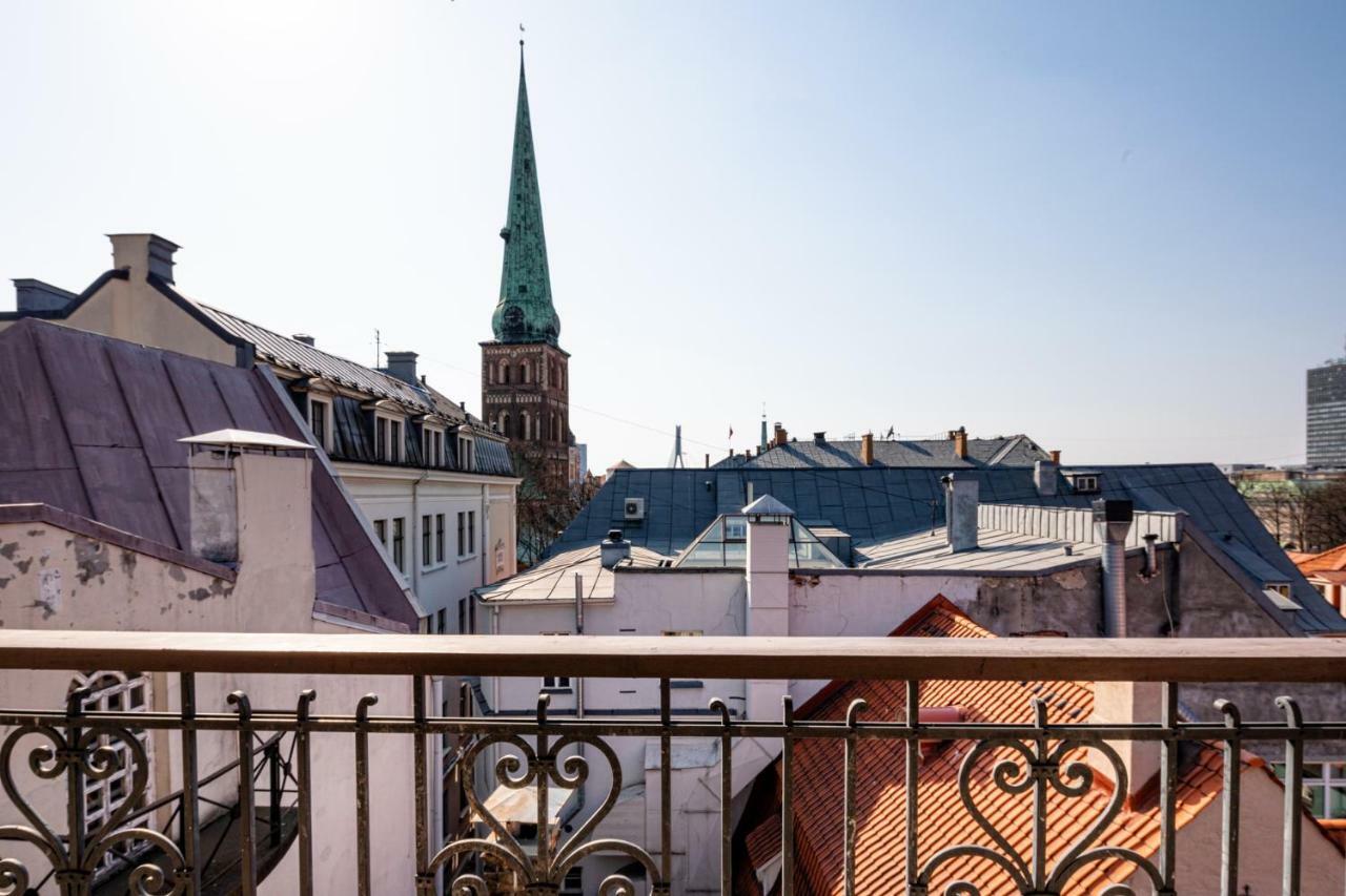 Old Riga Aldaru Street 2 Level Apartment With Terrace ภายนอก รูปภาพ