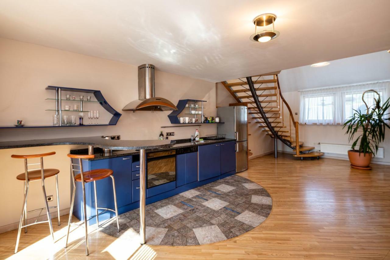 Old Riga Aldaru Street 2 Level Apartment With Terrace ภายนอก รูปภาพ
